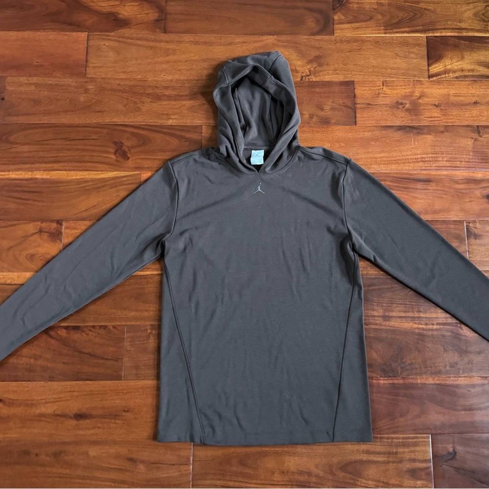 Jordan Sport Pullover Golf Hoodie Baroque Brown HQ8494-237 Men’s Size Small